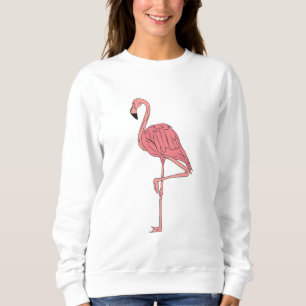Sudadera Flamingo rosa