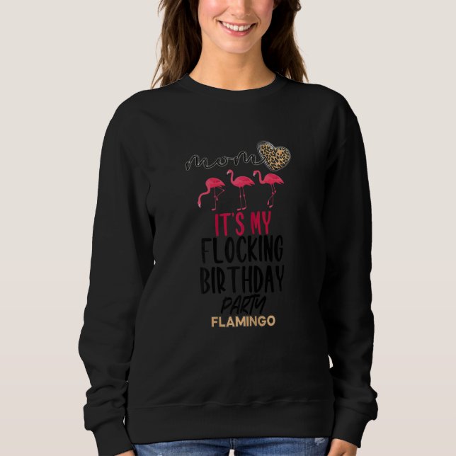 Sudadera Flamingo Sarcástico Cita Flamingos Rosa (Anverso)