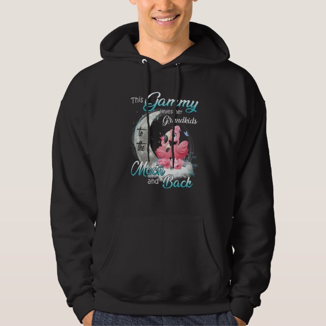 Sudadera Flamingo This Gammy Loves Her Grandkids To The Moo (Anverso)