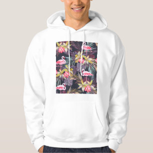 Sudadera Flamingo Tropical: Patrón veraniego sin foco