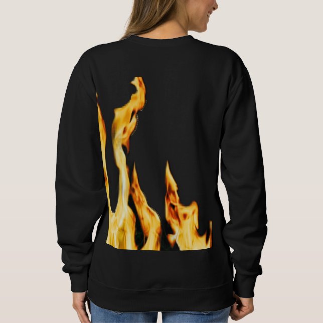 Sudadera Flammen – Flamme – Flame – Flames – Feuer – Fire T (Reverso)