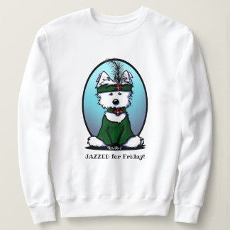 Sudadera Flapper de KiniArt Westie de los años 20