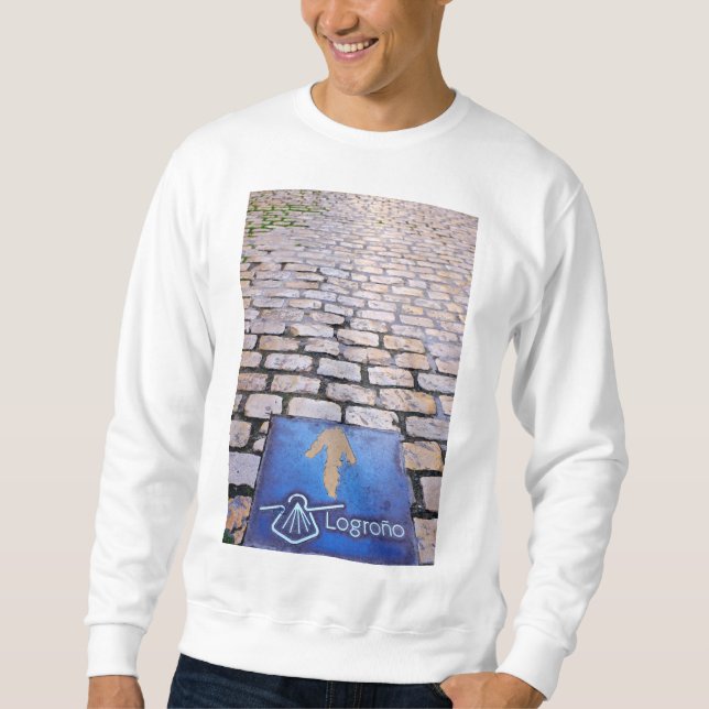 Sudadera Flecha amarilla (Anverso)