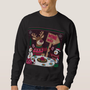 Sudadera Flecha de fiesta de reno