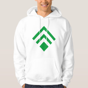 Sudadera Flecha geométrica 02 - Verde hierba
