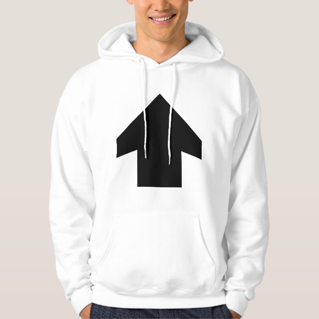 Sudadera Flecha simple 01 (Anverso)