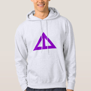 Sudadera Flecha Triangular Dividida