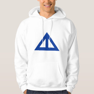 Sudadera Flecha triangular dividida