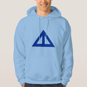 Sudadera Flecha triangular dividida