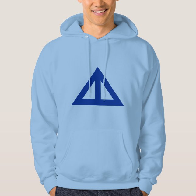 Sudadera Flecha triangular dividida (Anverso)