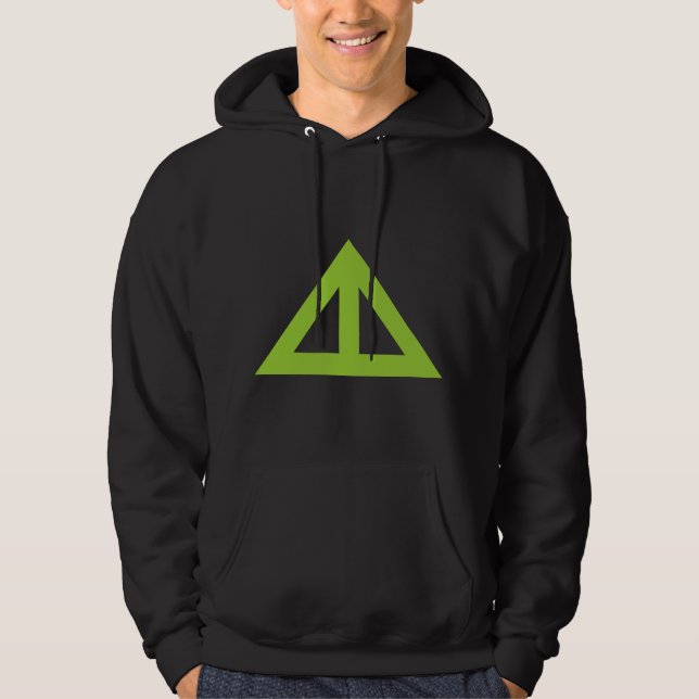 Sudadera Flecha triangular dividida (Anverso)