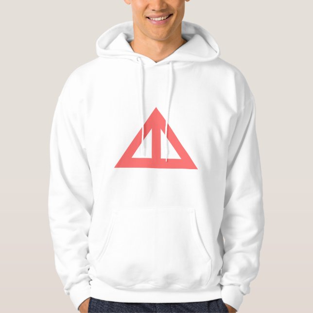 Sudadera Flecha triangular dividida (Anverso)