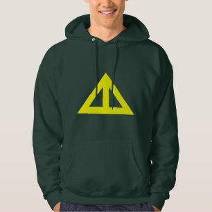 Sudadera Flecha triangular dividida