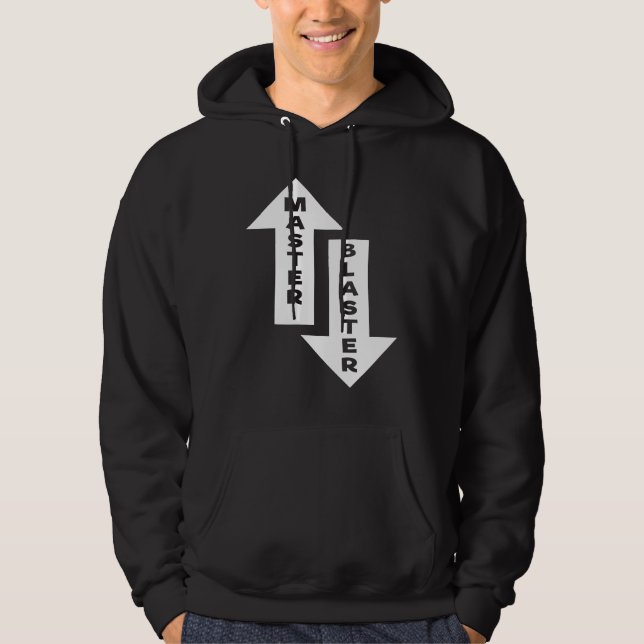 Sudadera Flechas arriba y abajo del Master Blaster (Anverso)