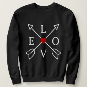 Sudadera Flechas cruzadas de amor