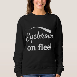 Sudadera Flechas de ojos blancas en estilo flojo y sin defe