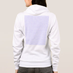 Sudadera Fleece de mujer con los toros de púrpura en la esp