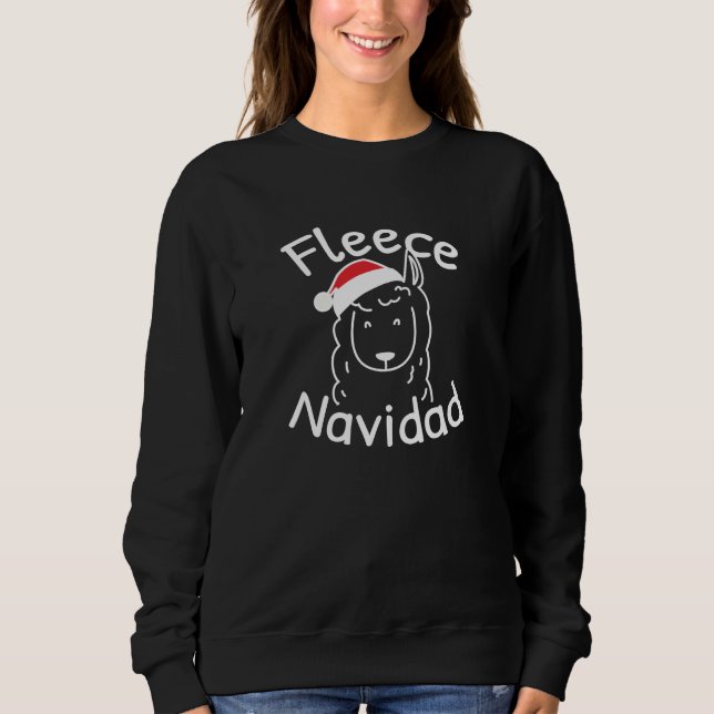 Sudadera Fleece Navidad (Anverso)