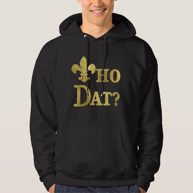 Sudadera ¿Fleur-de-lis-ho Dat? (Anverso)
