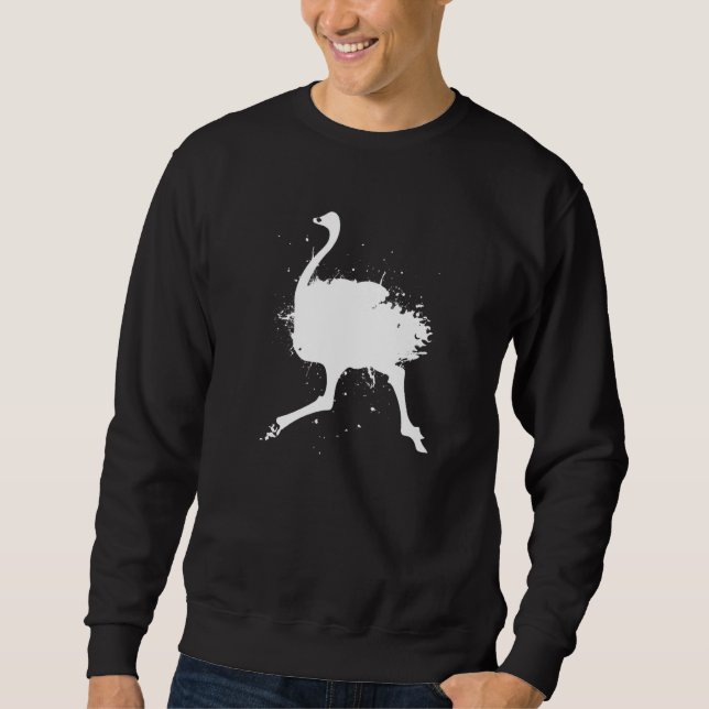 Sudadera Flightless Bird Ornithology - Wildife Emu Ostrich (Anverso)