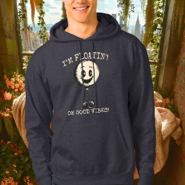 Sudadera Floatin' on Good Vibes - Playloon Hoodie