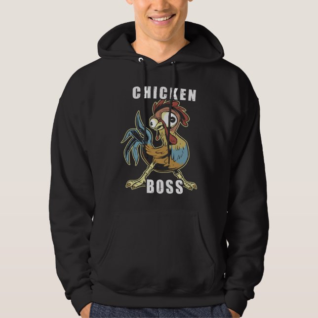 Sudadera Flock Boss flock Boss Huhn Love  Roosters  2 (Anverso)