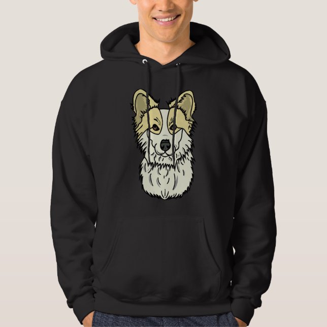 Sudadera Floofy My Fluffy Corgi (Anverso)