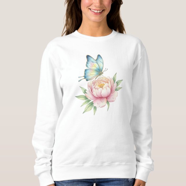 Sudadera Flor (Anverso)