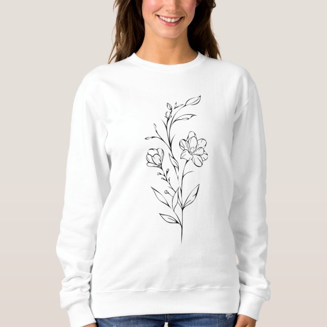 SUDADERA FLOR (Anverso)