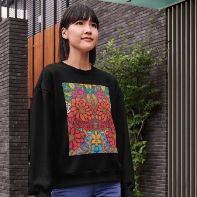 Sudadera Flor (Subido por el creador)