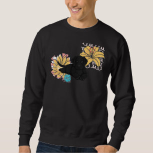 Sudadera Flor Amarilla Labrador