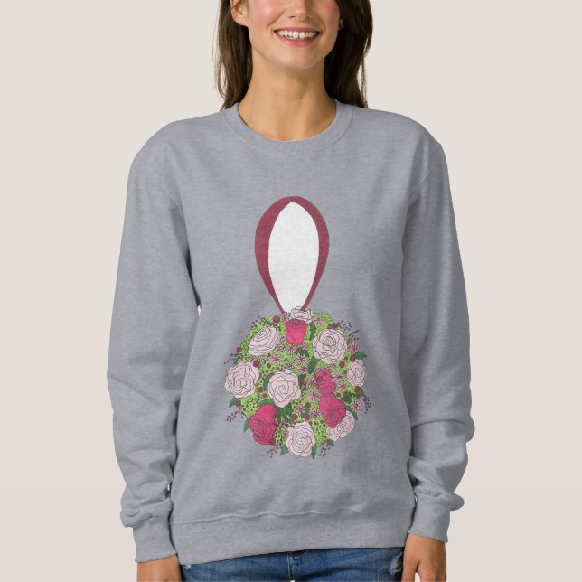 Sudadera Flor Bouquet Novia Novia Boda (Anverso)
