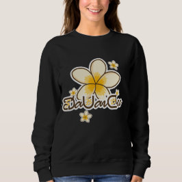 Sudadera flor champa