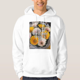 Sudadera Flor con cita
