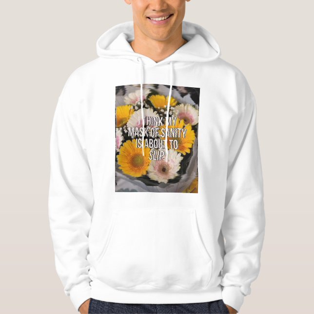 Sudadera Flor con cita (Anverso)