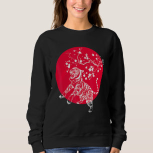 Sudadera Flor de cerezo de animales salvajes Sakura Wild Ca
