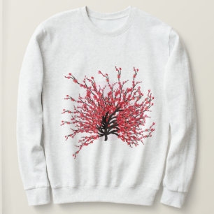 Sudadera Flor de Cerezo Japonés Árbol de Cerezo Japonés K