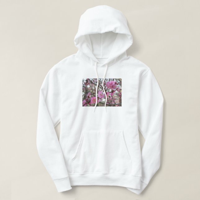 Sudadera Flor de cerezo rosado / Sakura サ・(桜). (Diseño del anverso)