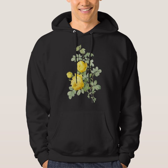 Sudadera Flor de cosecha Rosa (Anverso)
