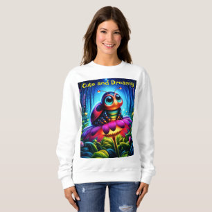 Sudadera Flor de fantasía suave y brillante encantada