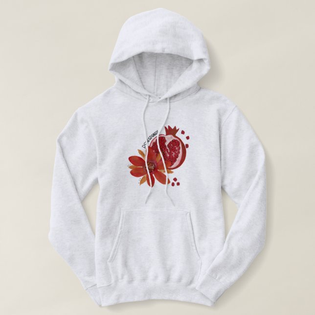 Sudadera Flor de Granada (Diseño del anverso)