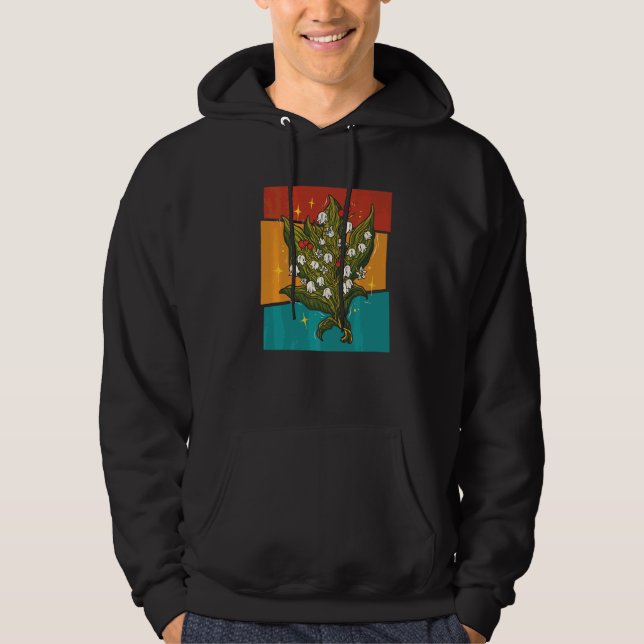 Sudadera Flor de lirio vintage (Anverso)
