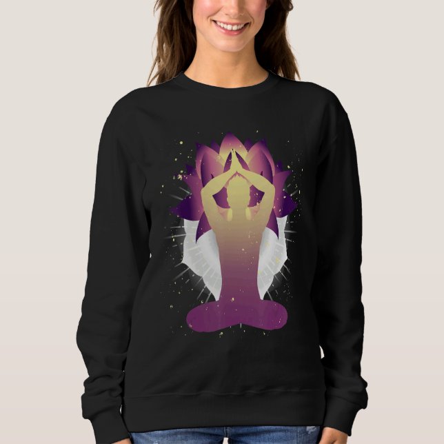 Sudadera Flor de Loto Budismo Zen Espiritual Yogi Meditació (Anverso)