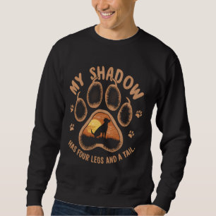 Sudadera Flor De Pasta De Perro Mi Sombra Tiene Cuatro Pier