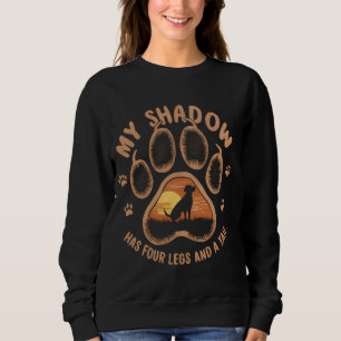 Sudadera Flor De Pasta De Perro Mi Sombra Tiene Cuatro Pier