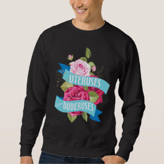 Sudadera Flor de útero mate
