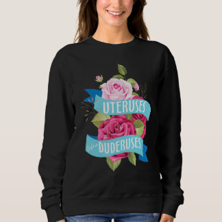 Sudadera Flor de útero mate
