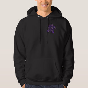Sudadera Flor de vida / Blume des Lebens - tortuga violeta