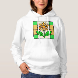 Sudadera Flor de vidrio manchado