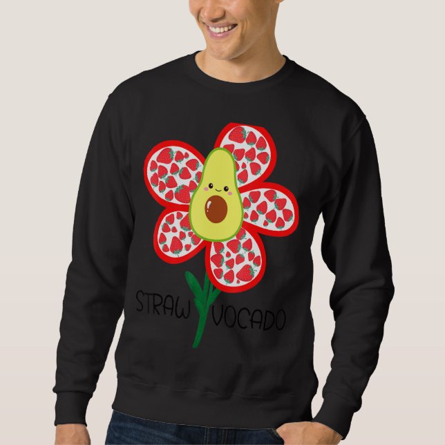 Sudadera Flor de Vocado de Paja (Anverso)